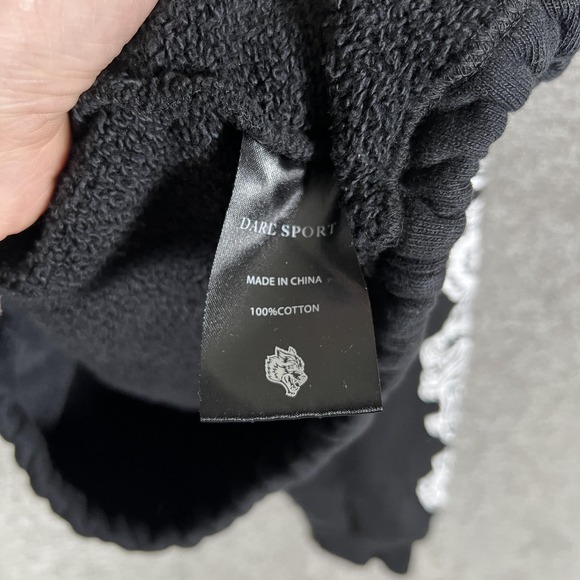 Darc Sport SHE Tracksuit Womens S Black Wolves Crop Sweatshirt Joggers 2 Piece - Picture 6 of 13